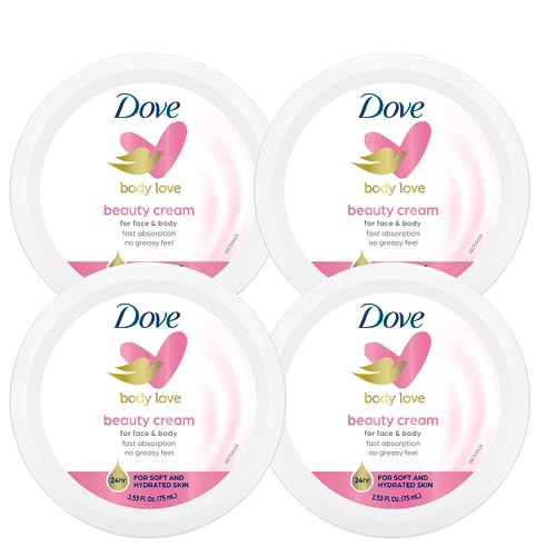 38% Off Dove Nourishing Body Cream 4-Pack for Dry Skin