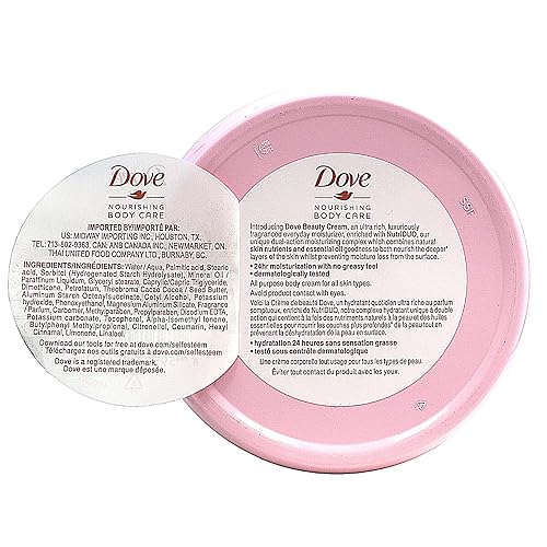 38% Off Dove Nourishing Body Cream 4-Pack for Dry Skin - Image 4