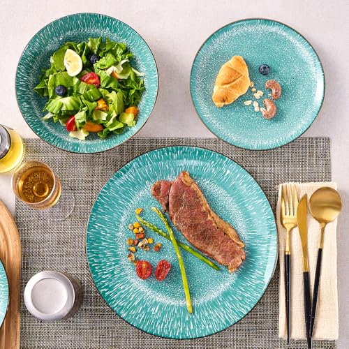 Bestone 12-Piece Porcelain Dinnerware Set for 4 - Dishwasher Safe - Image 6