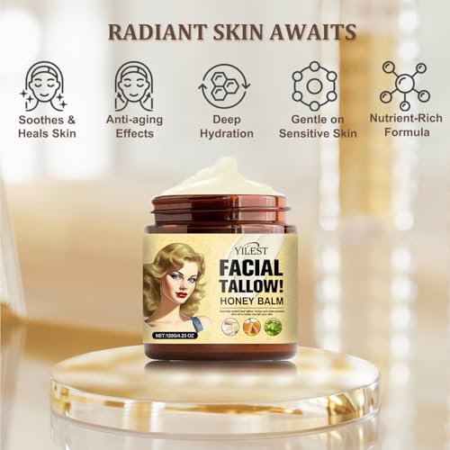 Vivipop Tallow & Honey Balm - Natural Face & Body Moisturizer - Image 7