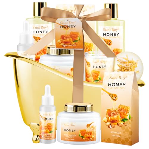 Save on a Honey Almond Spa Gift Set for Women & Men - Image 1