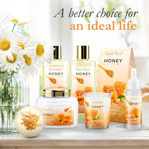 Save on a Honey Almond Spa Gift Set for Women & Men - Image 5
