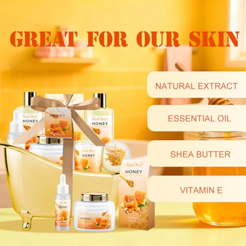 Save on a Honey Almond Spa Gift Set for Women & Men - Image 6