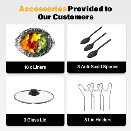 Save 49% on Sunvivi Triple Slow Cooker Buffet Server - Image 4