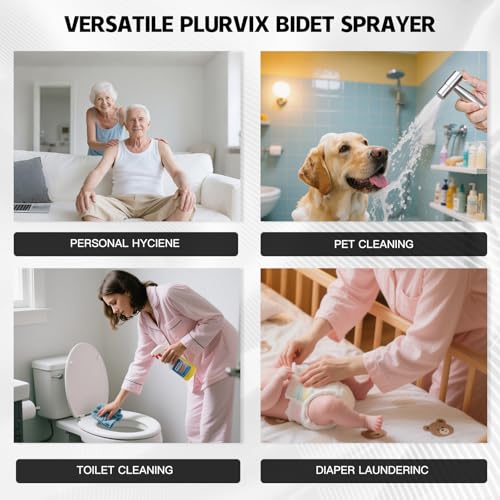 Save 25% on Handheld Toilet Bidet Sprayer with Adjustable Pressure - Image 3