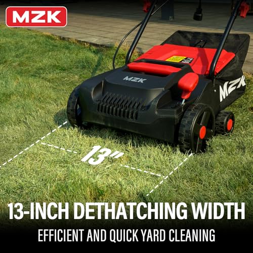 50% Off MZK 13-Amp Electric Dethatcher and Scarifier - Image 2