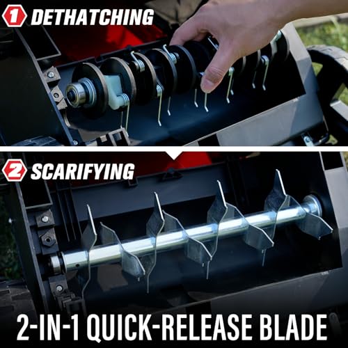 50% Off MZK 13-Amp Electric Dethatcher and Scarifier - Image 6