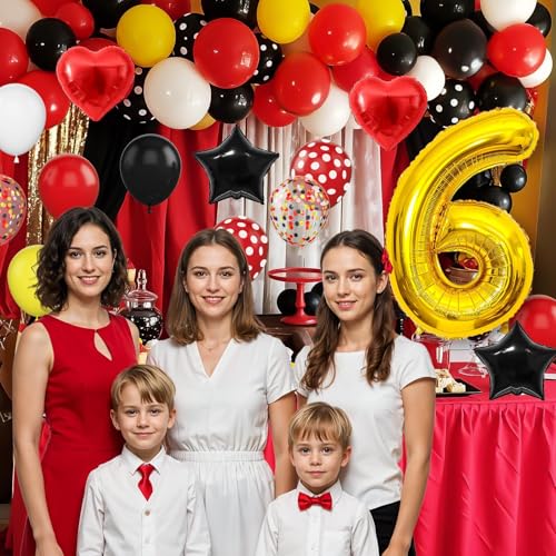 Save on 6th Birthday Balloon Arch Kit - Cartoon Party Decorations - Image 4