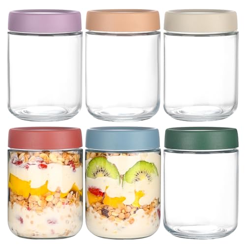 Save 23% on Artcochan 6-Pack Glass Overnight Oats Jars - Image 1