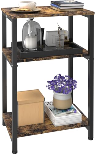 3-Tier Side Table for Small Spaces - Sturdy & Versatile - Image 1
