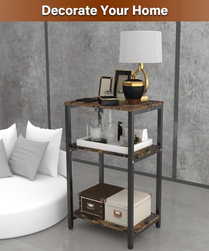 3-Tier Side Table for Small Spaces - Sturdy & Versatile - Image 7