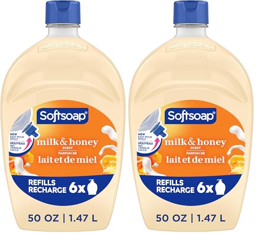 43% Off Softsoap Milk & Honey Hand Soap Refill 2-Pack - Image 1