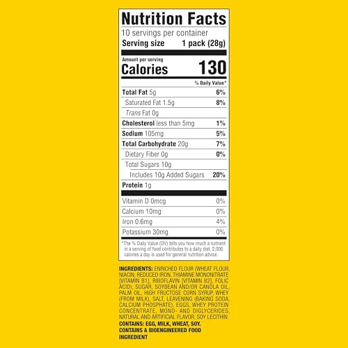 NILLA Vanilla Wafers Mini Cookies, 10 Snack Packs - Image 2