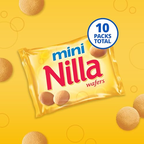 NILLA Vanilla Wafers Mini Cookies, 10 Snack Packs - Image 5