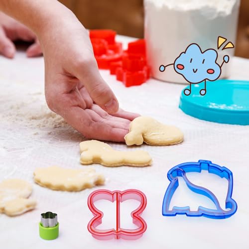 50% Off IELEK Sandwich & Fruit Cutters Set - Fun Lunchbox Tool - Image 3