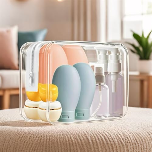 25% Off 21-Piece Leakproof Travel Toiletry Bottles Set - Image 3