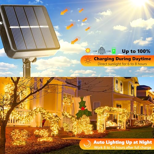Save 30% on Joomer 39FT Solar Christmas String Lights - Image 2
