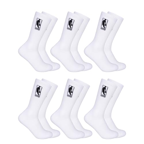 Save 33% on Ultra Game NBA Athletic Crew Socks - 6 Pack - Image 1