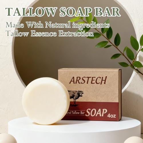 Save 20% on Natural Grass-Fed Beef Tallow Soap Bar - Image 3