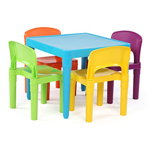 Save $15 on Humble Crew Kids Table & 4 Chair Set - Aqua Blue