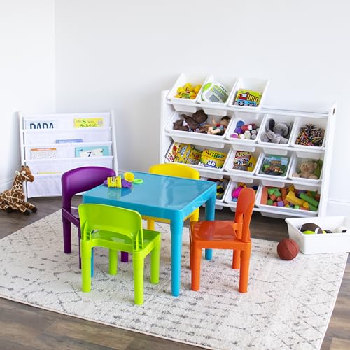 Save $15 on Humble Crew Kids Table & 4 Chair Set - Aqua Blue - Image 2