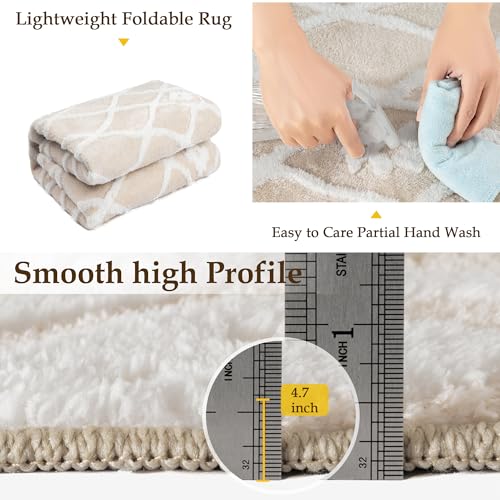 Save 30% on PureCozy 4x6 Soft Shag Area Rug - Image 5