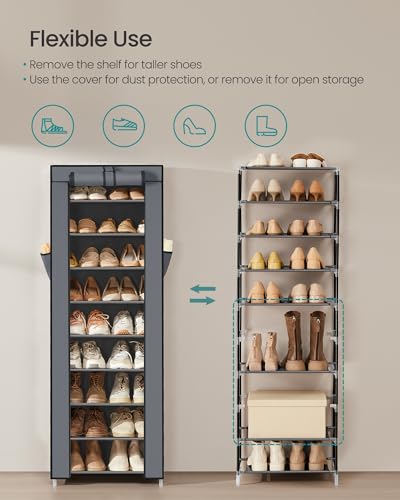 Save $2 on a SONGMICS 10-Tier Shoe Storage Rack - Image 5