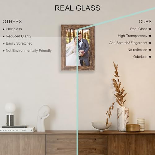 Set of 4 Rustic Diploma Frames with Real Glass - Price Drop - Image 4