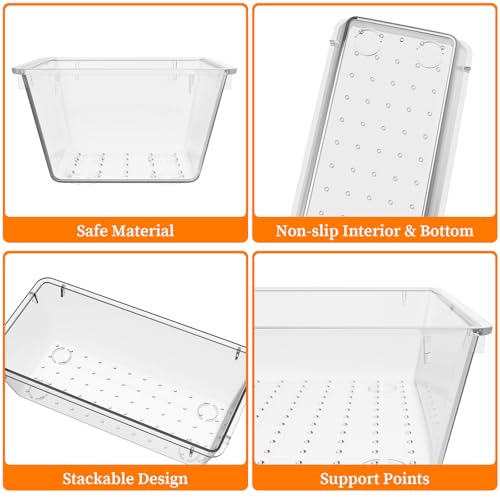 50% Off StorMiracle 32-Piece Clear Drawer Organizer Set - Image 2