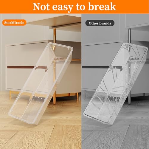50% Off StorMiracle 32-Piece Clear Drawer Organizer Set - Image 4