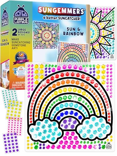 Save 54% on Kids' Window Gem Art Suncatcher Craft Kit