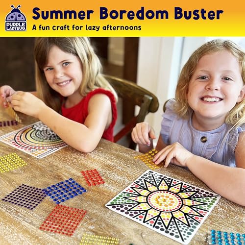 Save 54% on Kids' Window Gem Art Suncatcher Craft Kit - Image 2