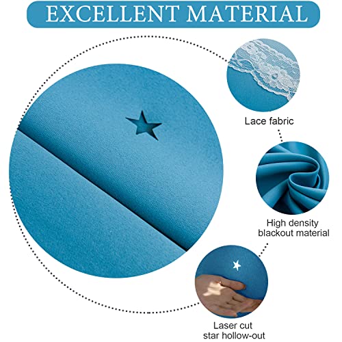 Save 41% on UNISTAR Star Blackout Curtains for Kids Rooms - Image 3