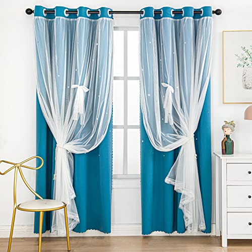 Save 41% on UNISTAR Star Blackout Curtains for Kids Rooms - Image 4