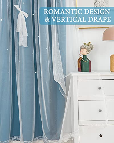 Save 41% on UNISTAR Star Blackout Curtains for Kids Rooms - Image 6