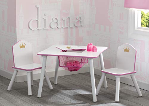 46% Off Delta Princess Kids Table & Chair Set with Storage - Image 2