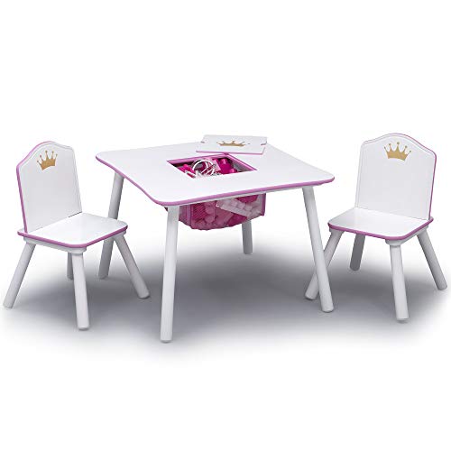 46% Off Delta Princess Kids Table & Chair Set with Storage - Image 5