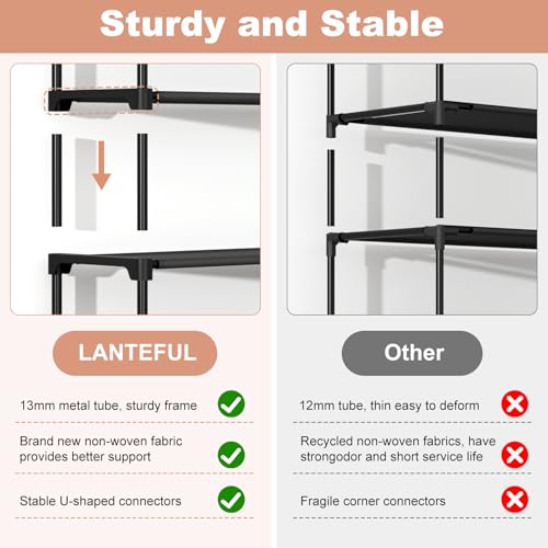 Save $3 on LANTEFUL 3-Tier Shoe Rack with Hooks - Image 5