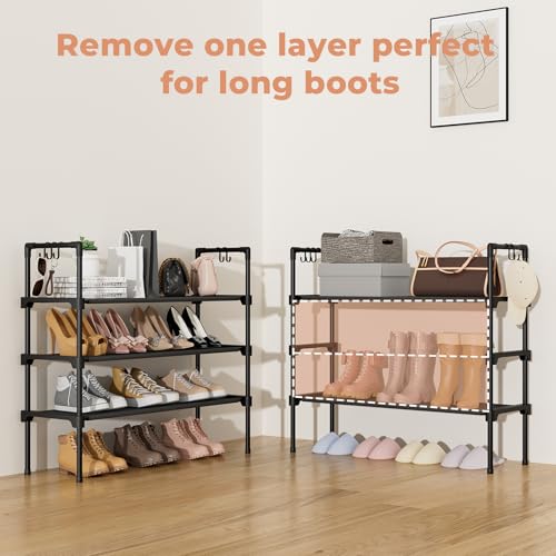 Save $3 on LANTEFUL 3-Tier Shoe Rack with Hooks - Image 6
