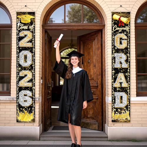 Fecedy Class of 2026 Graduation Banner Decor - $2.99 - Image 3