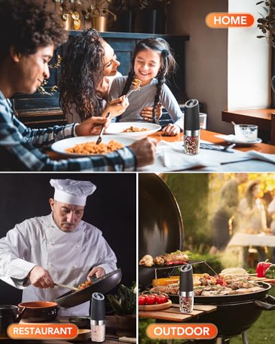 FORLIM Electric Salt & Pepper Grinder Set for $9.99 - Image 6