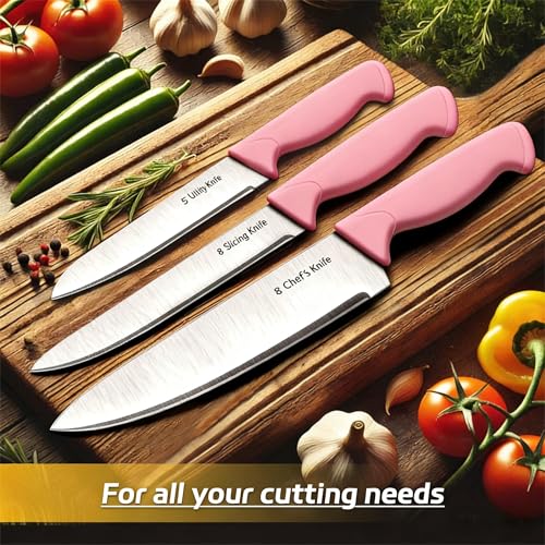6-Piece German Steel Knife Set - Complete Kitchen Companion - Image 5