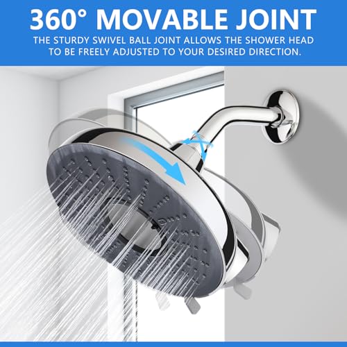 58% Off Mougcet Filtered Shower Head with 3 Spray Modes - Image 6