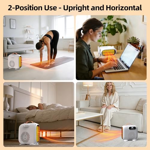 33% Off Gyrivav 1500W Portable Space Heater with Remote - Image 6