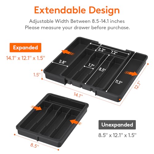 40% Off Lifewit Expandable Kitchen Drawer Organizer - Image 3