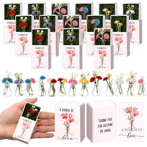 30% Off 12-Set Mini Flower Gift Boxes for Appreciation - Image 1