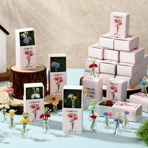 30% Off 12-Set Mini Flower Gift Boxes for Appreciation - Image 4