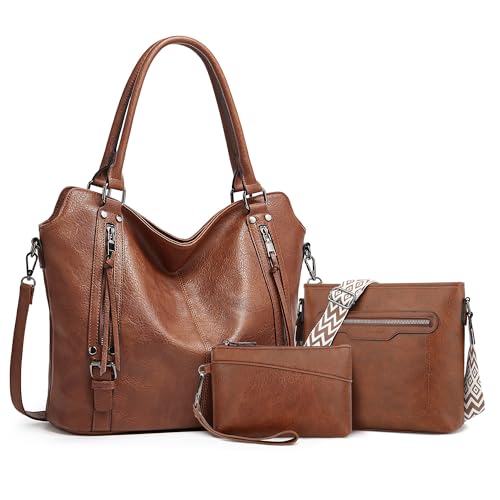 Save 20% on TANTOMI Leather Tote & Crossbody Bag Set - Image 1