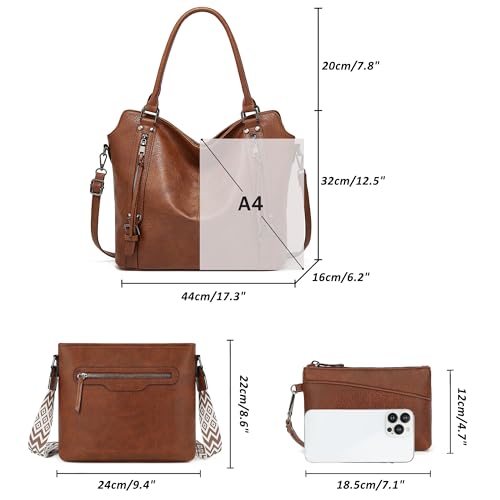Save 20% on TANTOMI Leather Tote & Crossbody Bag Set - Image 6