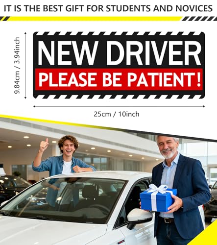 50% Off New Driver Magnet Stickers for Cars - 5-Pack - Image 6